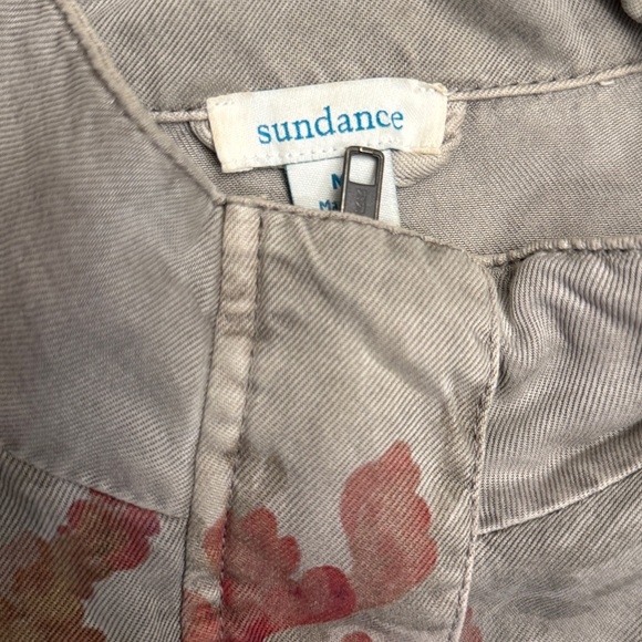 Sundance Floral Utility Jacket in Beige and Pink - Picture 3 of 9